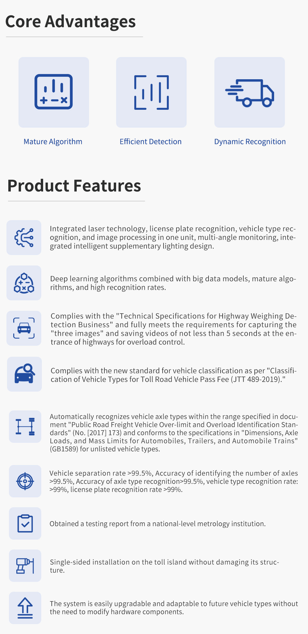 ILS-E3VP30 Laser Vision Integrated Vehicle Recognition System
