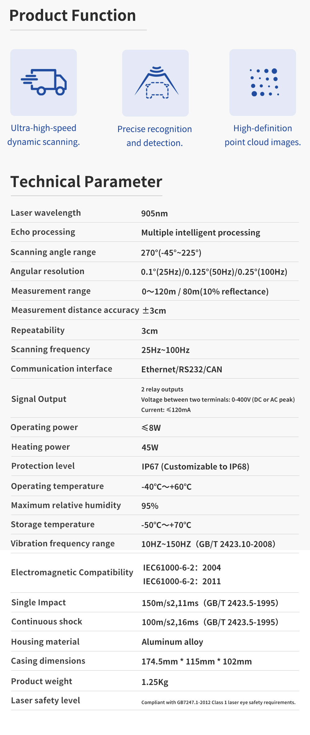 ILS-F13 Measurement-Type Laser Radar